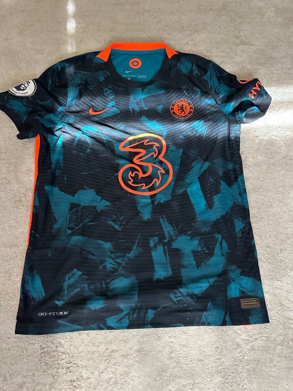 Chelsea FC 2021-2022 Nike Authentic 3rd Shirt, size XL, brand new w/o tag